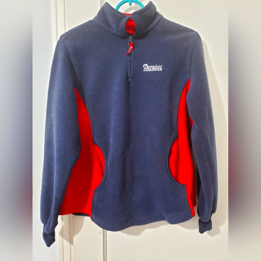 NFL Patriots Fleece Jacket Women's Size Medium